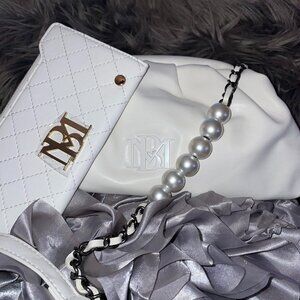 BADGLEY MISCHKA DUMPLING BAG AND WALLET